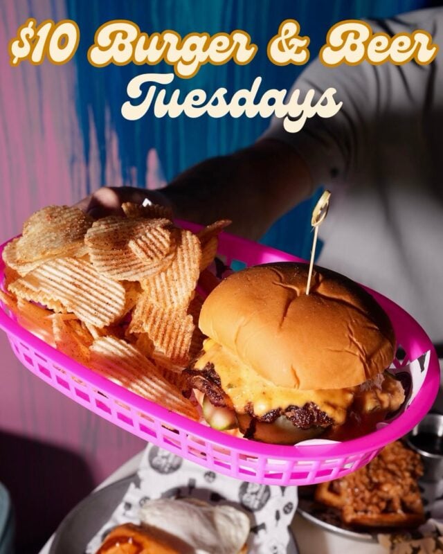 Not a typo… $10 for a burger and a beer…in Boston.