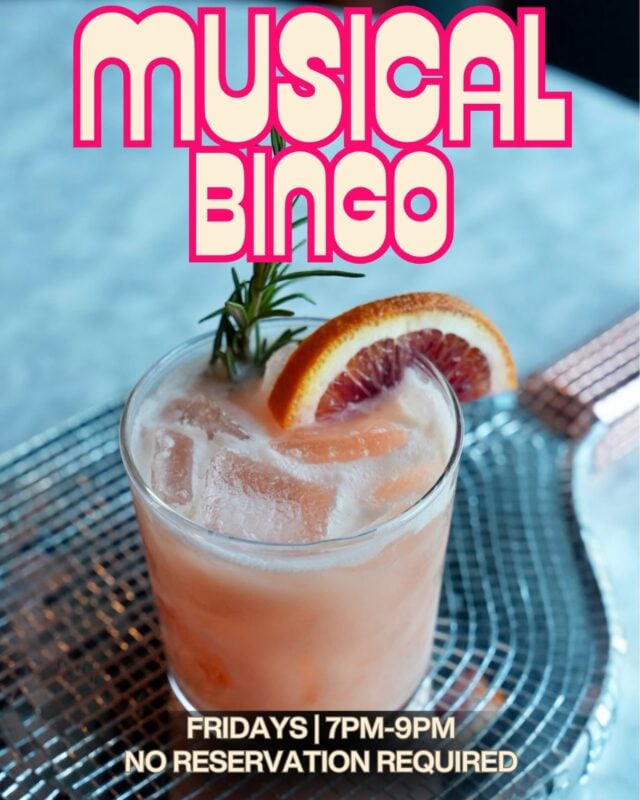 Introducing Musical Bingo Fridays 🎵 The DJ spins the tunes while you mark them off your bingo card. First person to mark five in a row wins the prize!

Leave the numbers in excel - level up with songs you want to sing to.