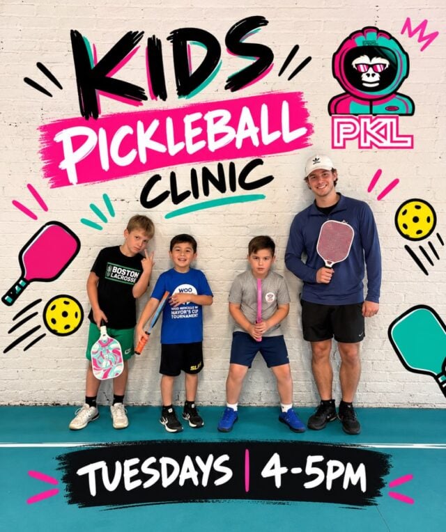 Join Coach Eli for a fun introduction to pickleball for kids ages 7–11! 

Through a mix of games, drills, and friendly competition, players will learn the fundamental skills of pickleball. The focus is on having fun, staying active, and developing a love for the game. 

No prior experience is necessary!