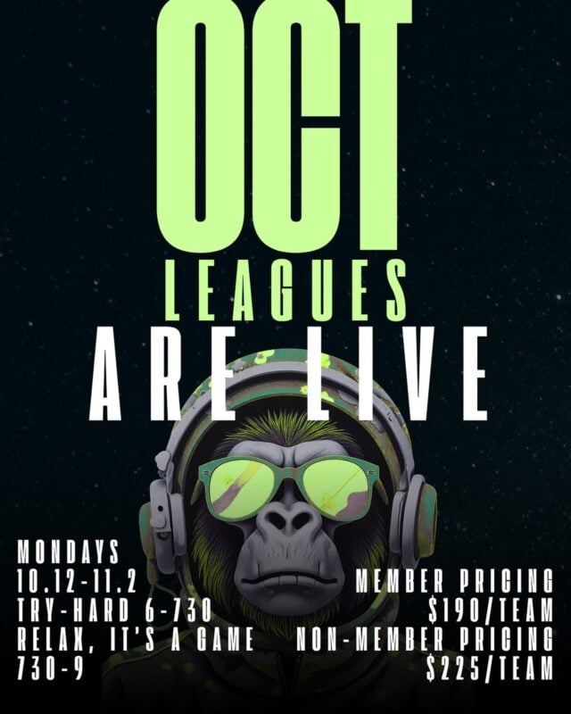 6 slots open in advanced (relax it’s just a game)
4 teams let on intermediate (try hard) 
Link in bio