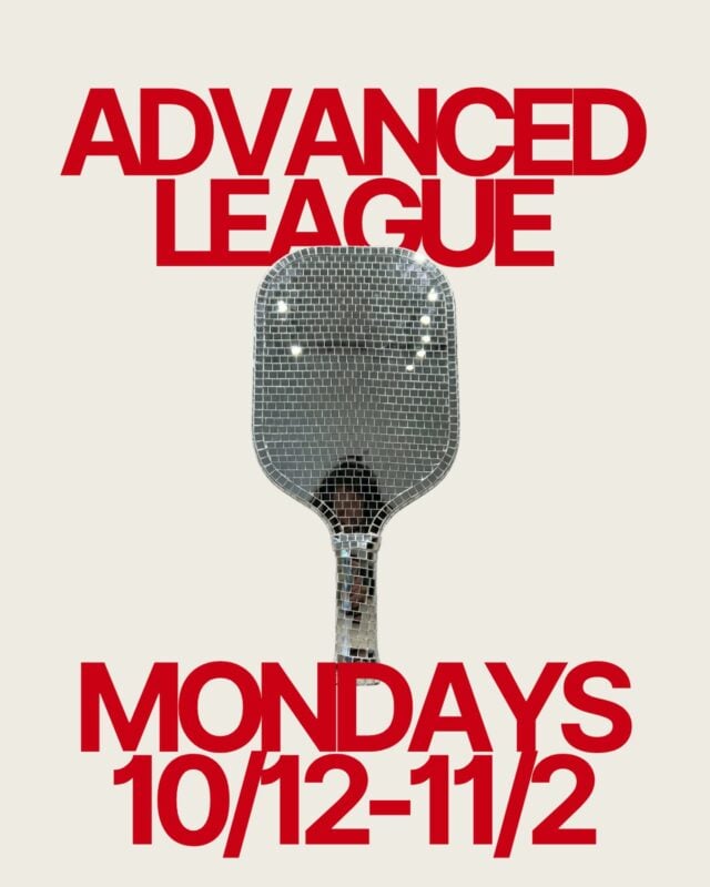 This one’s for the advanced crew: strictly 3.75+ 

These matches will be fast-paced / aggressive / intense games of pickleball.

Link in bio to register.