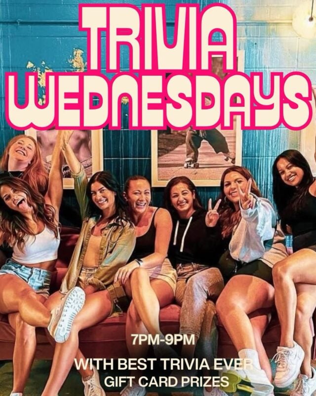 Trivia is back this Wednesday! Tag your smartest friends to save the date 👇